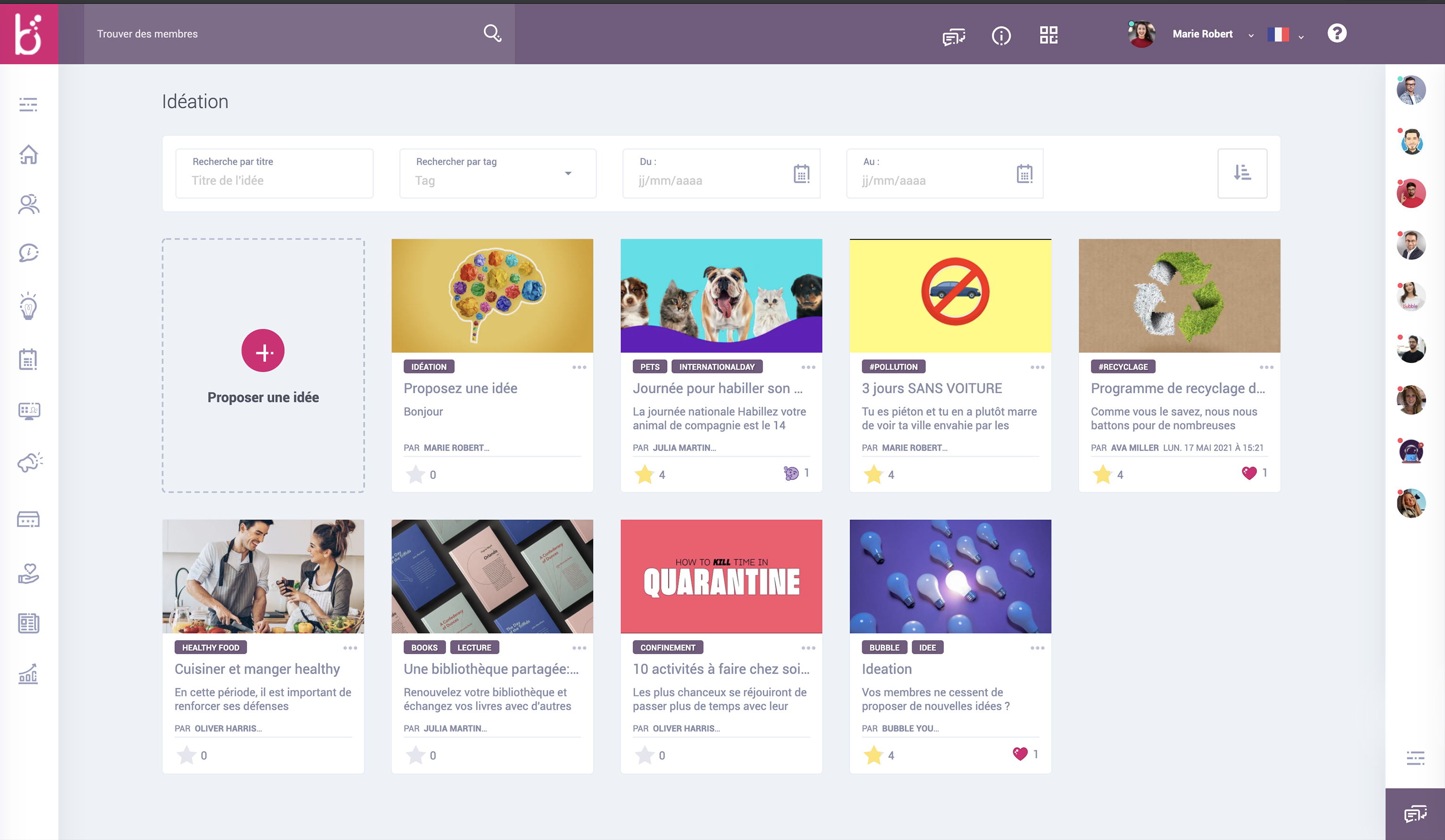 screenshot of Bubble You